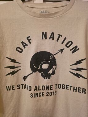 OAF Nation Black Troop Access Limited Edition Men's 5XL Tee